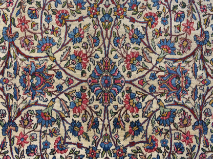 Yellow 8'9" x 11'5" Persian Hand knotted Wool Rug - Sku: O078228