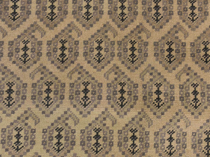 Ivory 11'8" x 14'9" Oushak And Peshawar Hand knotted Wool Rug - Sku: O078264