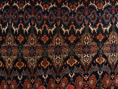 Bijar Persian hand-knotted wool rug in Blue, 12'6" x 20'1", SKU O078272