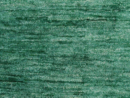 Modern / Contemporary hand-knotted silk rug in Green, 2'0" x 3'1", SKU O078294