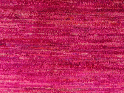 Pink 2'1" x 3'1" Modern / Contemporary Hand knotted Silk Rug - Sku: O078299