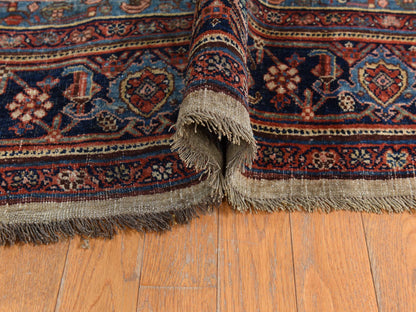Bidjar Antique hand-knotted wool rug in Brown, 12'2" x 14'7", SKU O078367