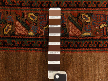 Serab Antique hand-knotted wool runner in Brown, 3'2" x 15'0", SKU O078368