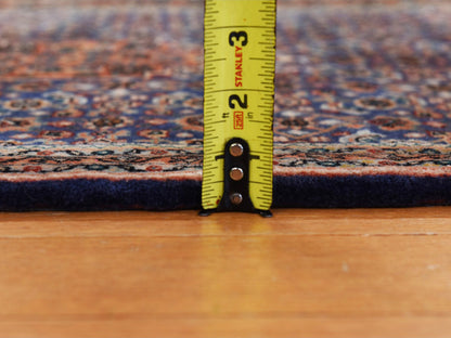 Blue 2'3" x 2'4" Persian Hand knotted Wool Rug - Sku: O078381