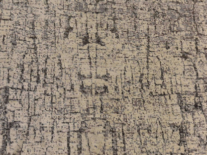 Modern / Contemporary hand-knotted wool rug in Gray, 6' x 9' — SKU O078390 (view 4)
