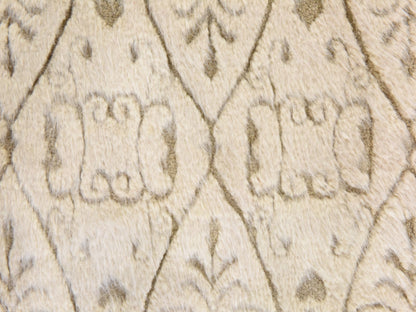 Beige 2'0" x 3'2" Tribal & Geometric Hand knotted Wool Rug - Sku: O078472