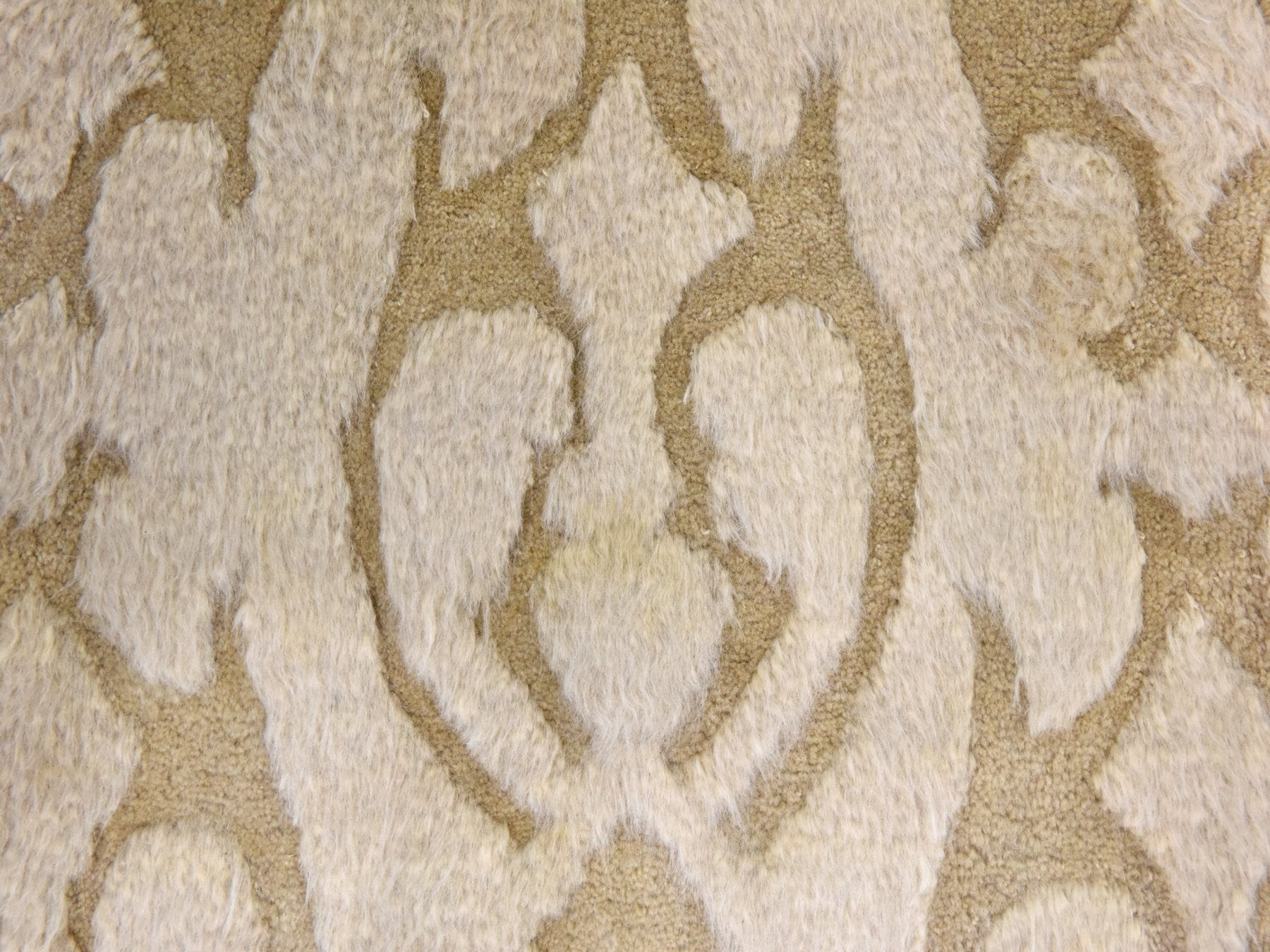 Beige 2'0" x 3'2" Tribal & Geometric Hand knotted Wool Rug - Sku: O078473