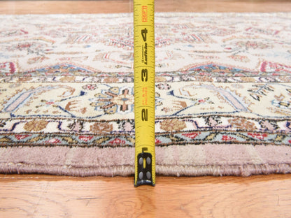 Beige 5'8" x 9'3" Vintage Hand knotted Wool Rug - Sku: O078516
