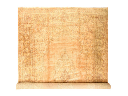 Brown 12'5" x 20'2" Persian Hand knotted Wool Rug - Sku: O078569