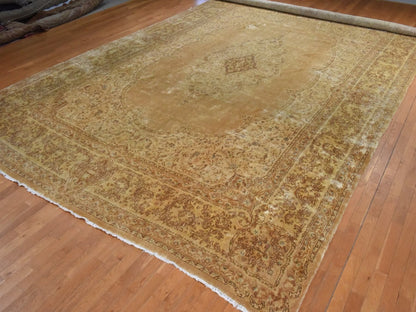 Brown 12'5" x 20'2" Persian Hand knotted Wool Rug - Sku: O078569