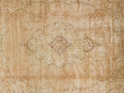 Brown 12'5" x 20'2" Persian Hand knotted Wool Rug - Sku: O078569
