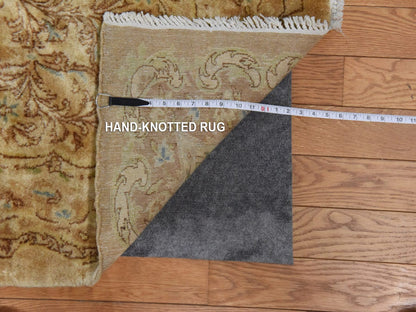 Brown 12'5" x 20'2" Persian Hand knotted Wool Rug - Sku: O078569