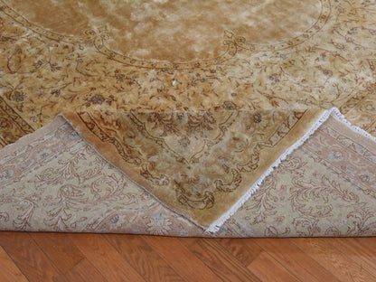 Brown 12'5" x 20'2" Persian Hand knotted Wool Rug - Sku: O078569