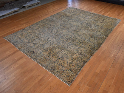Brown 9'6" x 13'9" Persian Hand knotted Wool Rug - Sku: O078571