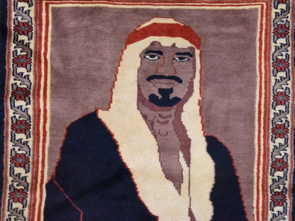 Brown 2'0" x 3'6" Clearance Hand knotted Wool Rug - Sku: O078650