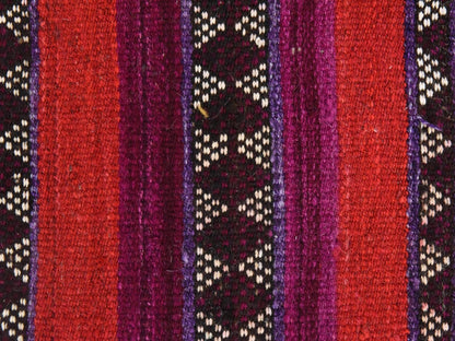 Qashqai Tribal & Geometric hand-knotted wool rug in Multicolored, 1'4" x 2' — SKU O078655 (view 4)