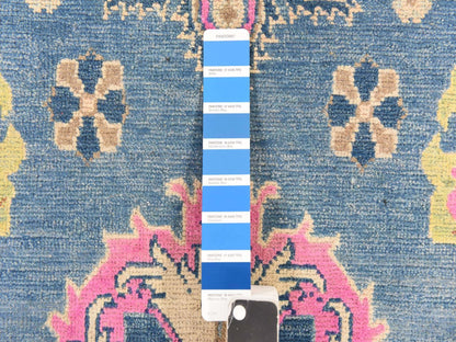 Overdyed 4'0" x 6'4" Tribal & Geometric Hand knotted Wool Rug - Sku: O078676