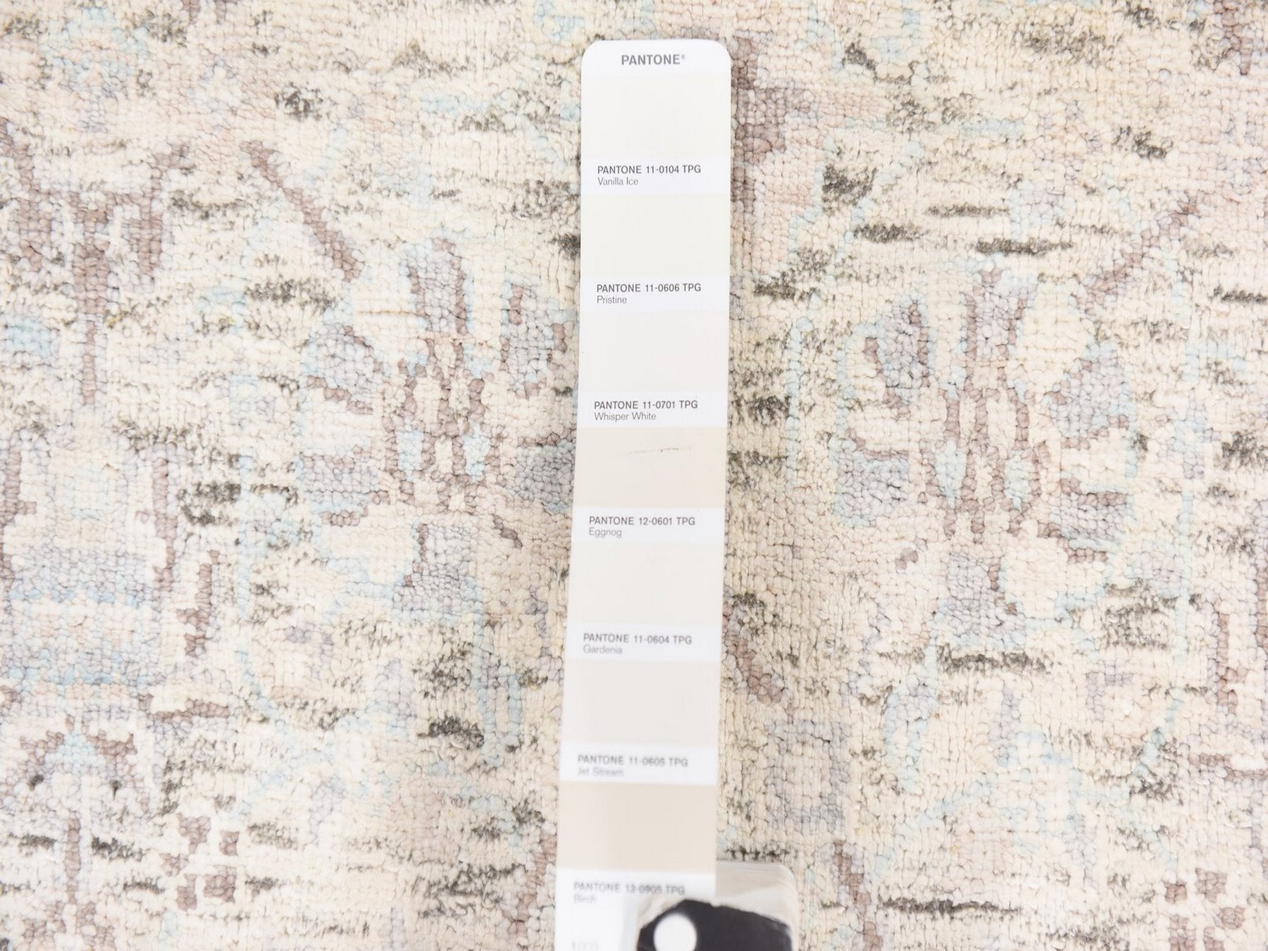 Tabriz Transitional hand-knotted silk runner in Ivory, 2'5" x 12'0", SKU O078749