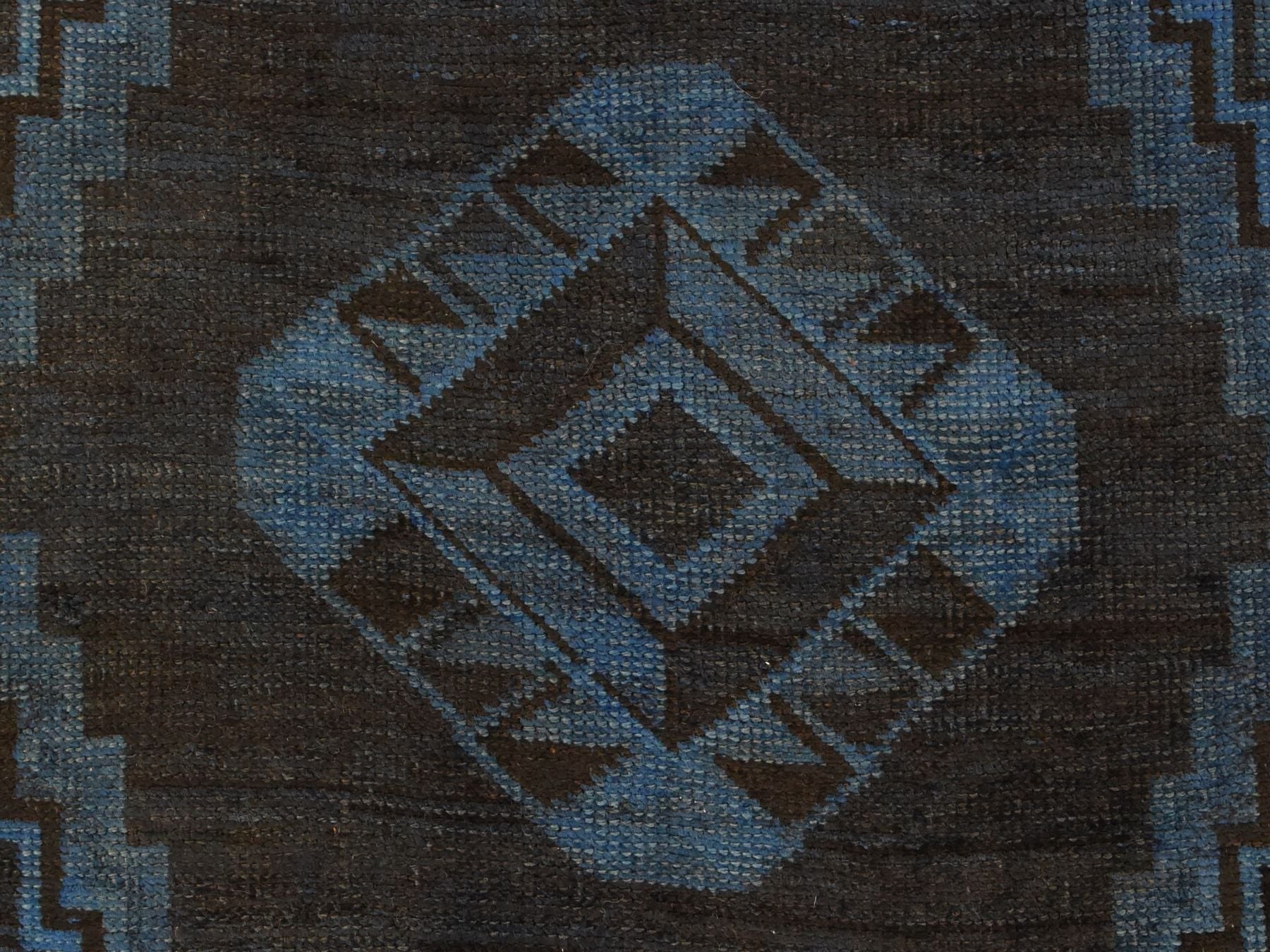 Shiraz Vintage hand-knotted wool runner in Overdyed, 5'0" x 10'0", SKU O078774