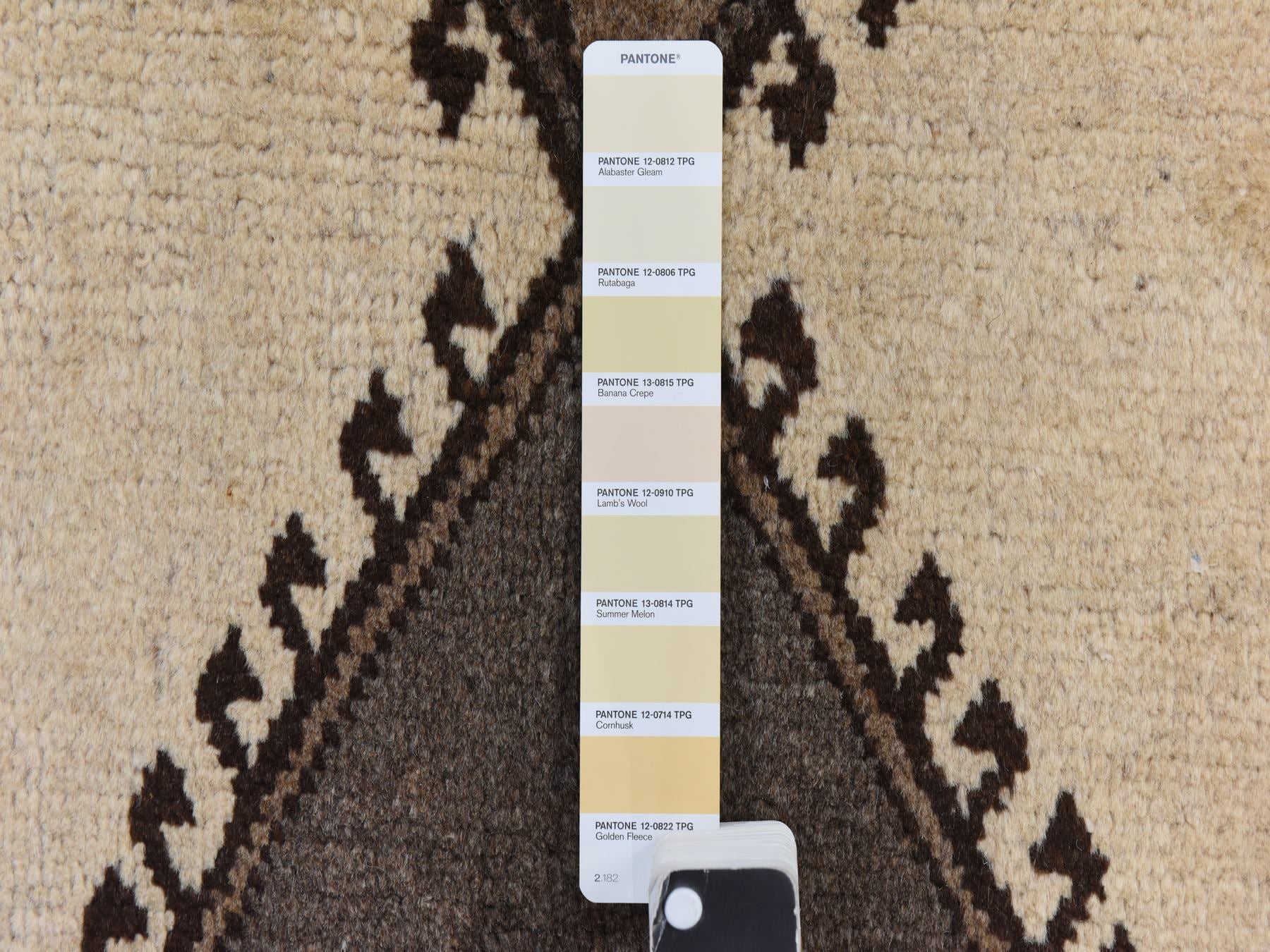 Shiraz Tribal hand-knotted wool rug in Ivory, 3'5" x 6'4", SKU O078788