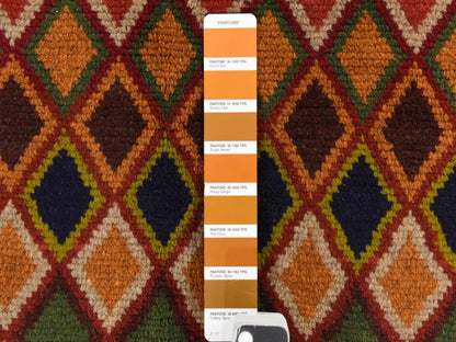 Baluch Tribal hand-knotted wool rug in Brown, 4'3" x 6', SKU O078792 (view 5)