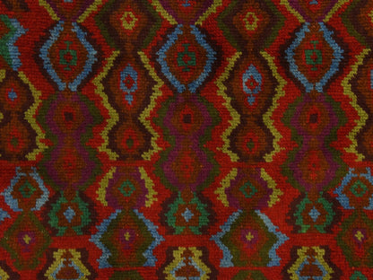 Baluch Tribal hand-knotted wool rug in Red, 3'5" x 4'8", SKU O078808 (view 4)