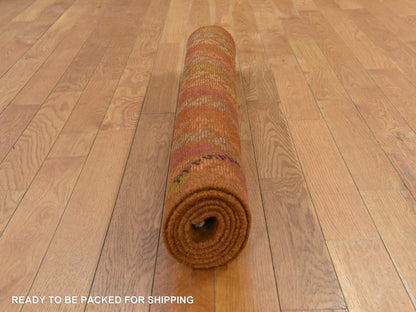 Baluch Tribal hand-knotted wool rug in Brown, 3'3" x 4'10", SKU O078812 (view 8)