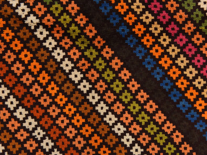 Baluch Tribal hand-knotted wool rug in Brown, 3'5" x 4'10", SKU O078822 (view 4)