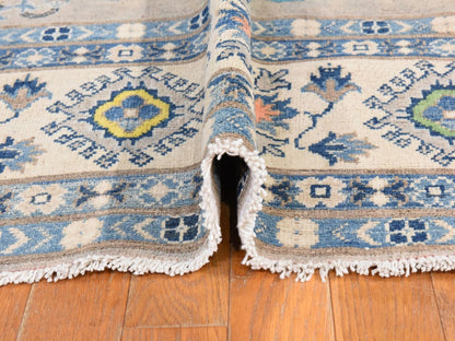 Kazak Kazak hand-knotted wool rug in Brown, 8' x 9'9", SKU O078844 (view 8)