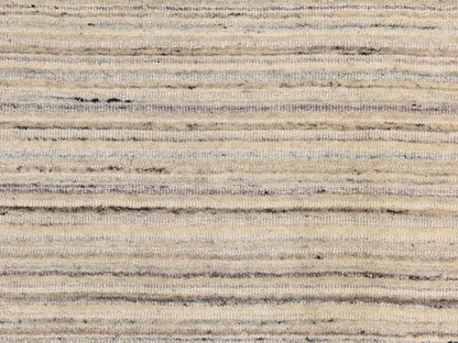 Modern / Contemporary hand-knotted wool rug in Ivory, 8' x 8', SKU O078848 (view 4)