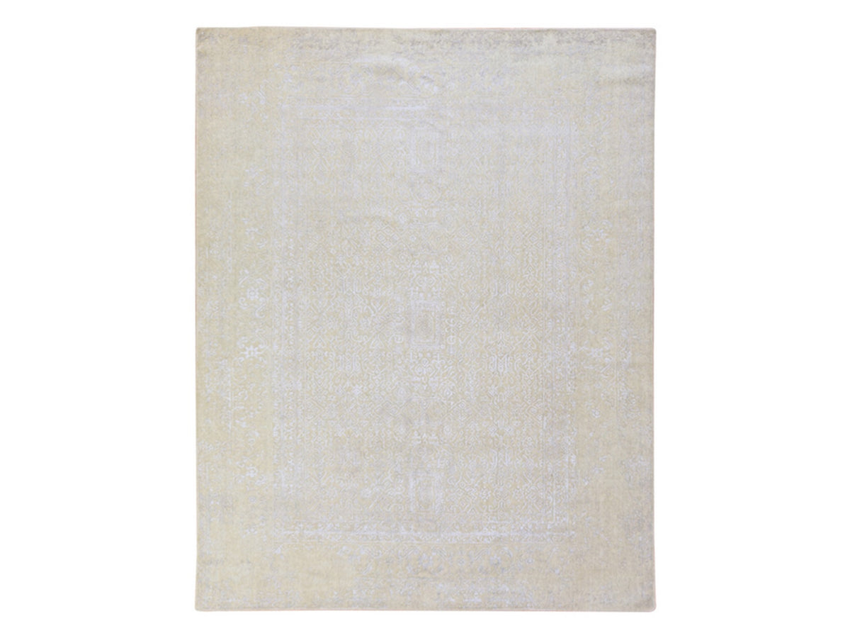 Modern / Contemporary hand-knotted wool rug in Brown, 8' x 10', SKU O078851