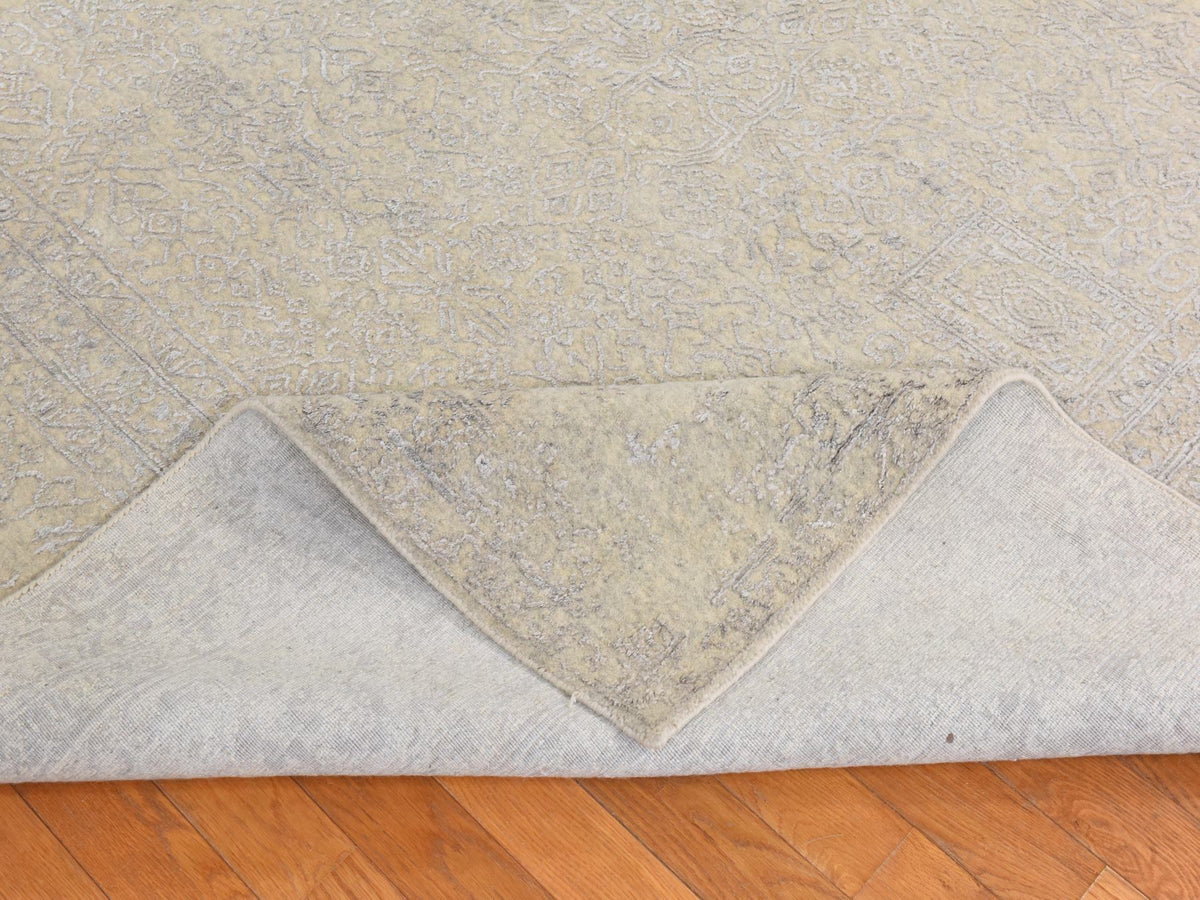 Modern / Contemporary hand-knotted wool rug in Brown, 8' x 10', SKU O078851 (view 8)