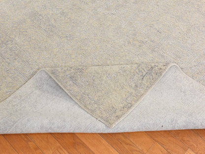 Modern / Contemporary hand-knotted wool rug in Brown, 8' x 10', SKU O078851 (view 8)