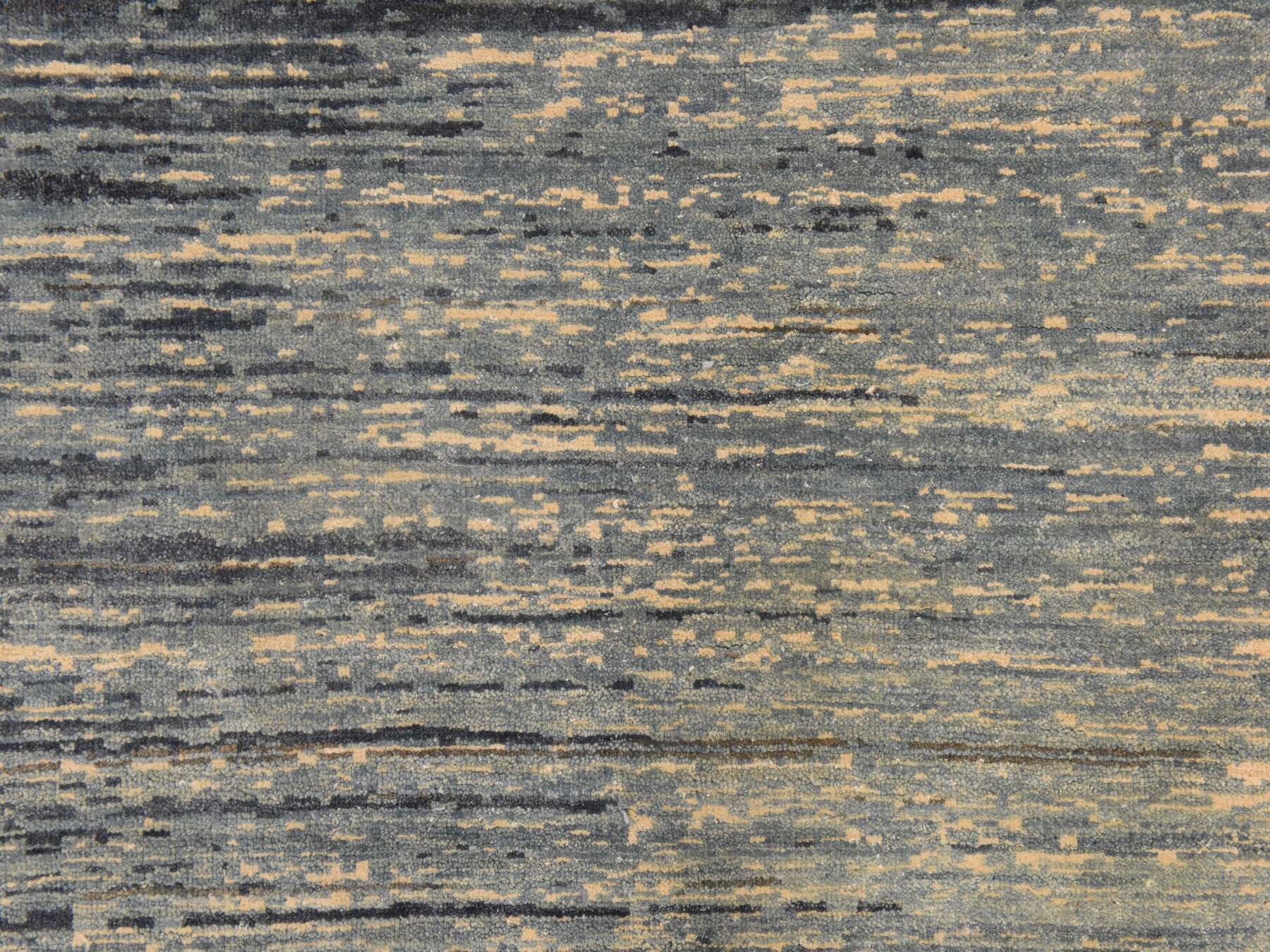 Modern / Contemporary hand-knotted wool rug in Blue, 8' x 8', SKU O078855 (view 4)