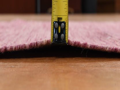 Kilim Flatweave hand-knotted wool runner in Pink, 2'8" x 16', SKU O078869 (view 6)