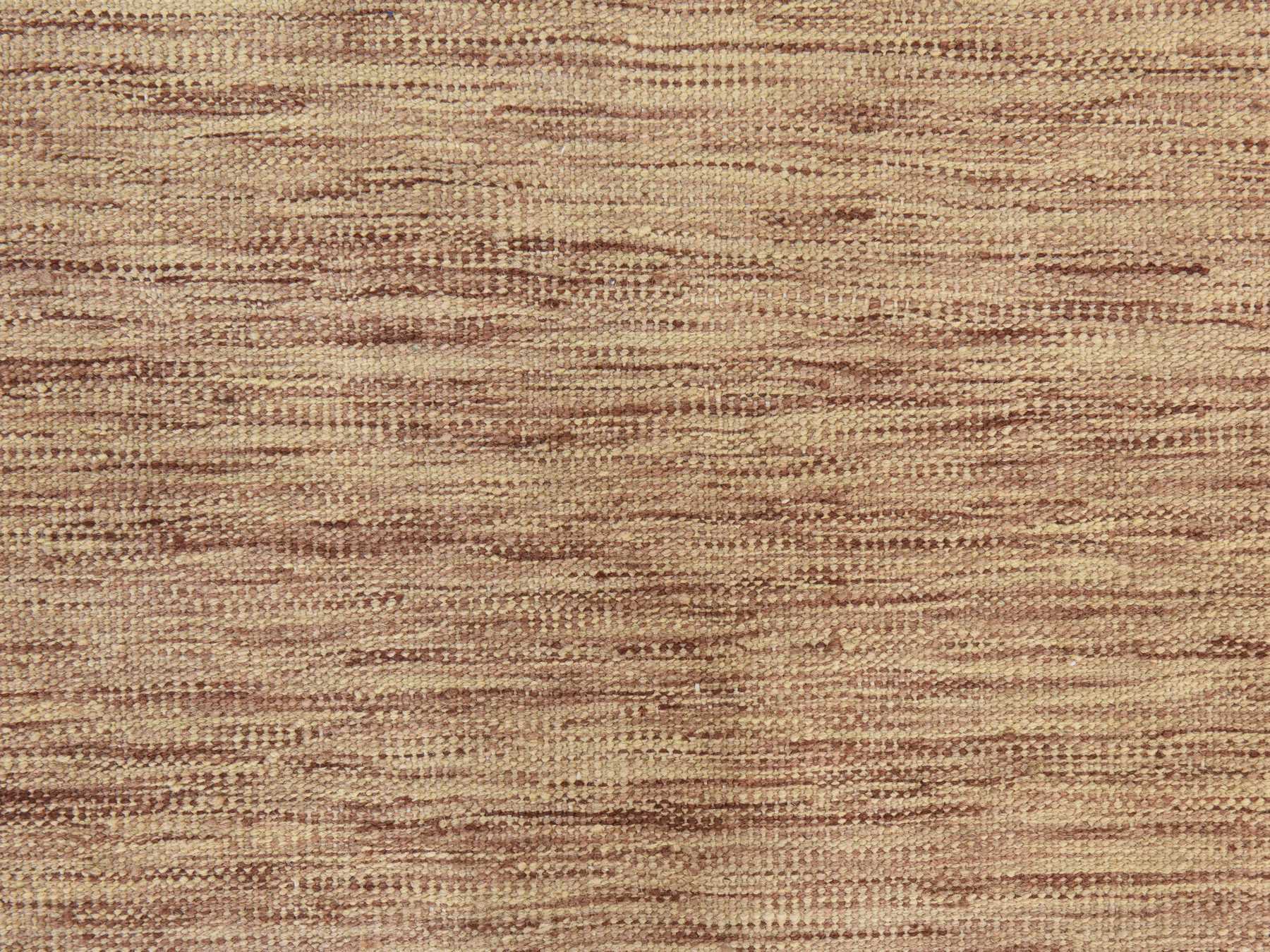 Kilim Flatweave hand-knotted wool runner in Brown, 2'6" x 6'5", SKU O078871 (view 3)