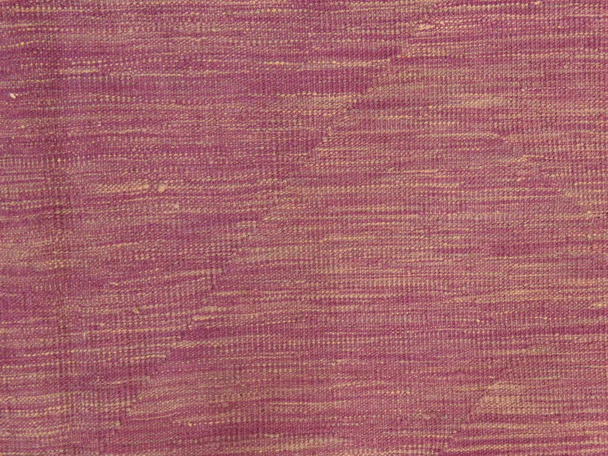 Kilim Flatweave hand-knotted wool rug in Purple, 6'8" x 9'8", SKU O078872 (view 5)