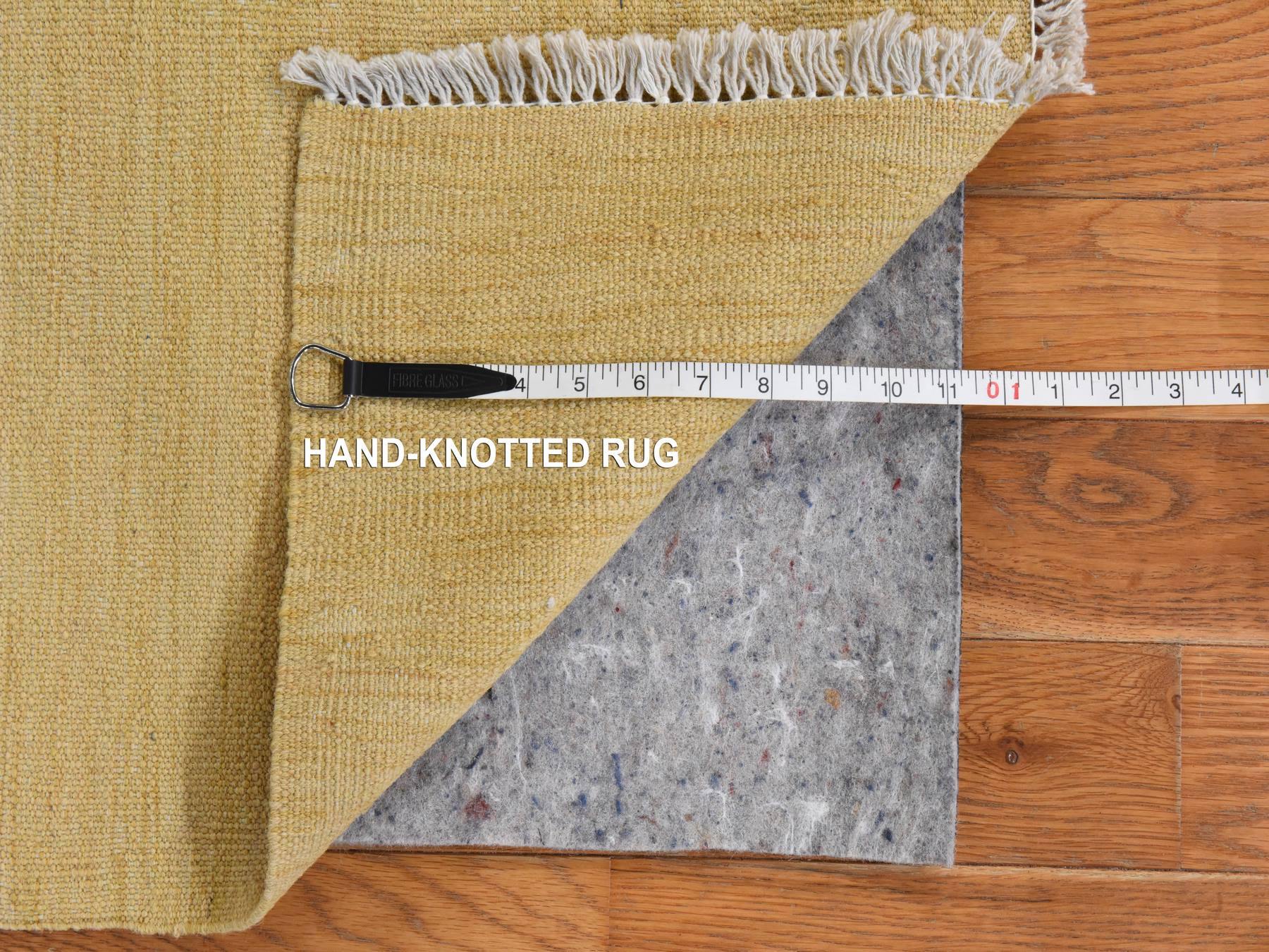 Kilim Flatweave hand-knotted wool runner in Brown, 2'6" x 6'3", SKU O078880 (view 5)