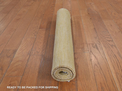 Kilim Flatweave hand-knotted wool runner in Brown, 2'6" x 6'3", SKU O078880 (view 7)
