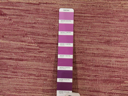 Kilim Flatweave hand-knotted wool runner in Pink, 2'8" x 10', SKU O078882 (view 4)