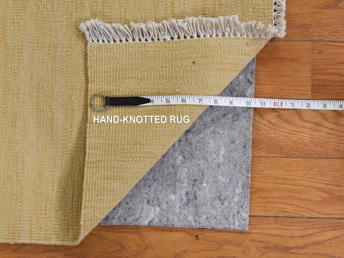 Kilim Flatweave hand-knotted wool runner in Brown, 2'5" x 6'3", SKU O078883 (view 5)