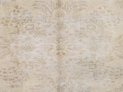 Persian White Wash Vintage & Silver Wash hand-knotted wool rug in Ivory, 6'3" x 9'5", SKU O078884 (view 5)