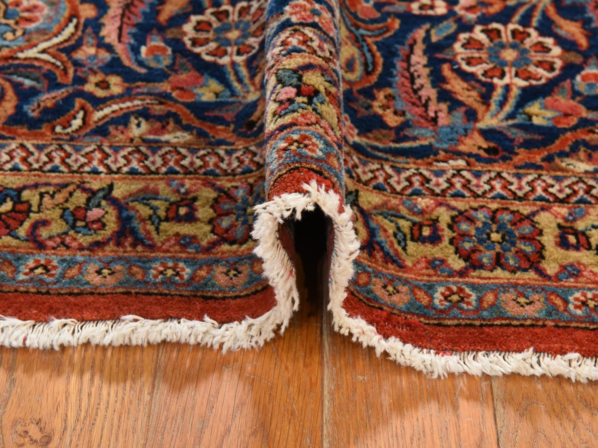 Persian Antique hand-knotted wool rug in Red, 10' x 16'8", SKU O078911 (view 9)