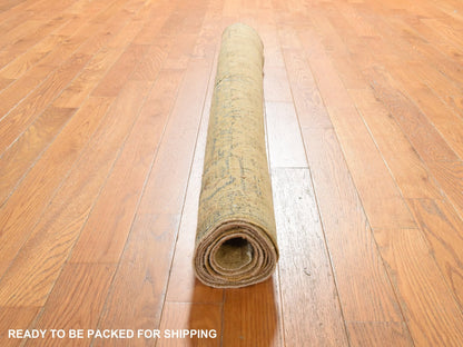Persian Antique hand-knotted wool rug in Beige, 4'3" x 6'8", SKU O078914 (view 7)