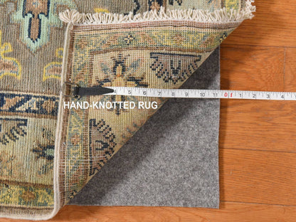 Kazak Kazak hand-knotted wool rug in Gray, 3'3" x 5', SKU O078918 (view 5)