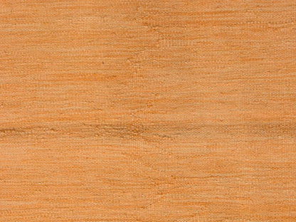 Kilim Flatweave hand-knotted wool rug in Orange, 2'8" x 3'8", SKU O078927 (view 3)