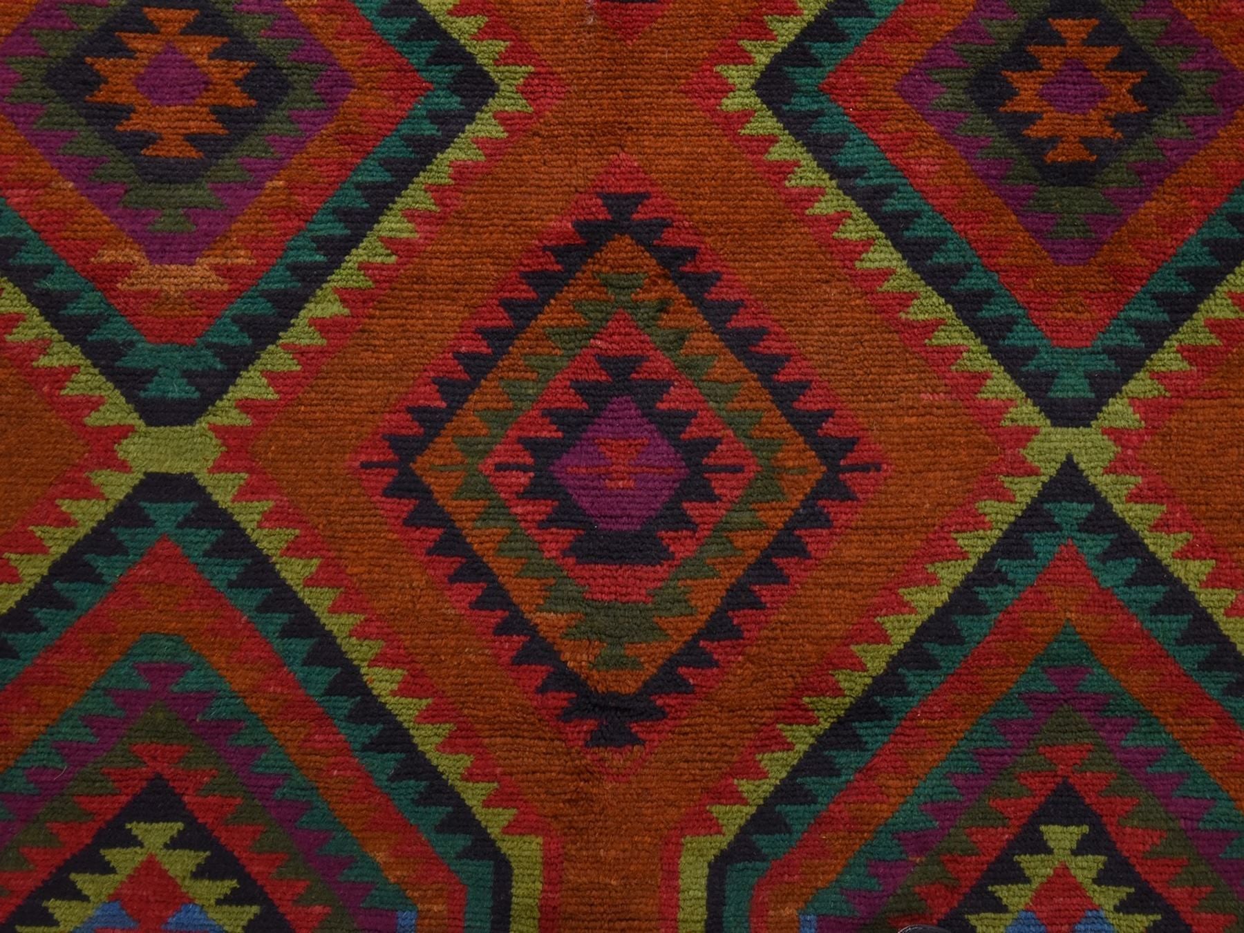 Baluch Tribal hand-knotted wool rug in Brown, 6' x 8', SKU O078935 (view 3)