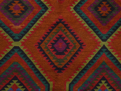 Baluch Tribal hand-knotted wool rug in Brown, 6' x 8', SKU O078935 (view 3)