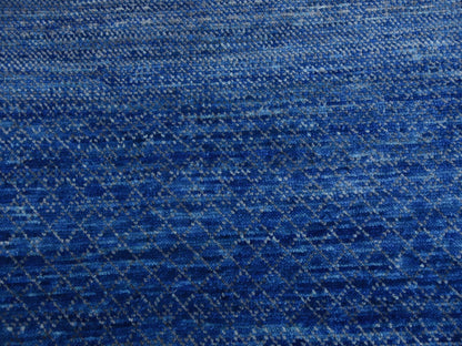 Blue 9'3" x 12'6" Modern and Contemporary Hand knotted Wool Rug - Sku: O079215