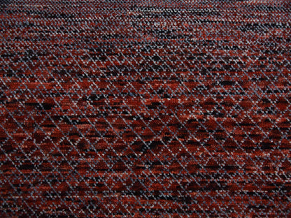 Modern / Contemporary hand-knotted wool rug in Red, 9'1" x 12'1" — SKU O079238 (view 8)